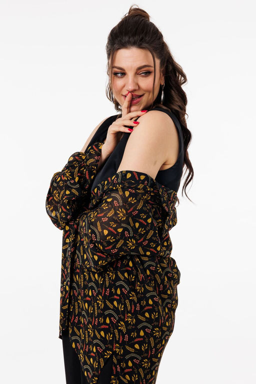 Блуза ANELLI 1379 нежность природы  фото 7