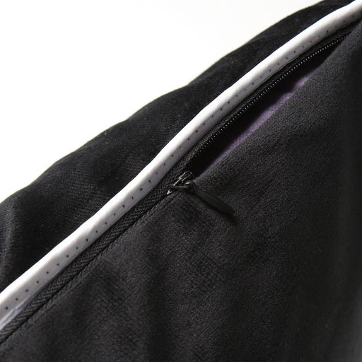 Наволочка декоративная Этель Кант, 45х45, цвет чёрный, велюр (100% пэ)  фото 8