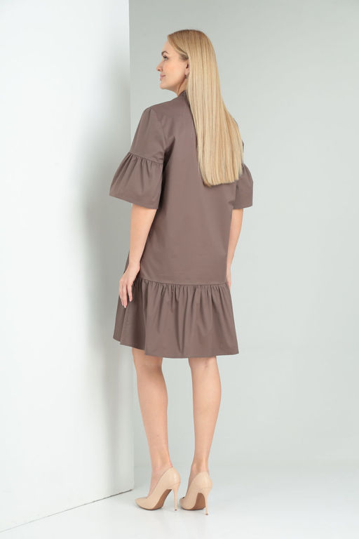 Платье AMORI 9561 шоколад  фото 2