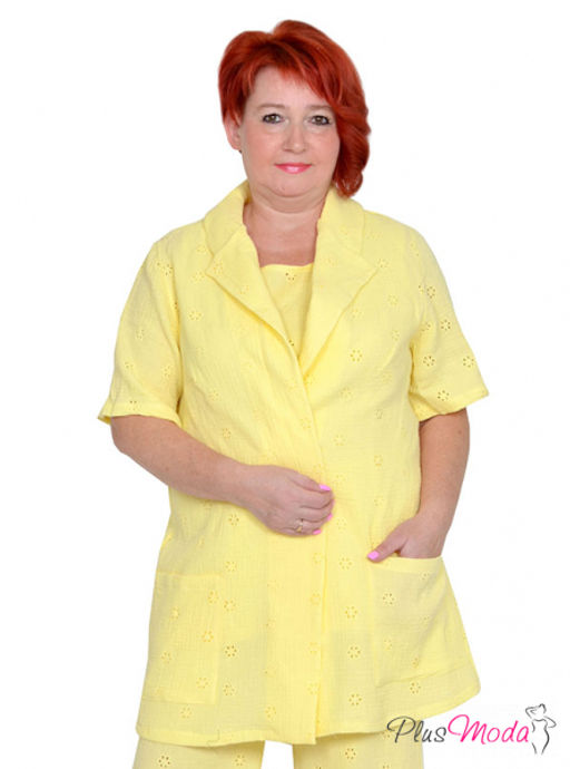 Туника Модель №1244 размеры 44-84 - Plusmoda фото 8