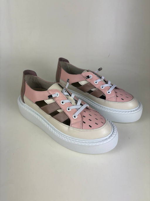 Кроссовки EDART 165.P.Lusi23.co. Розовый какао уценка