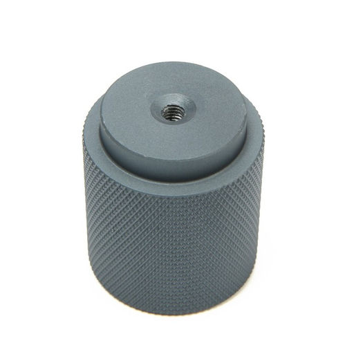 Ручка-кнопка мебельная CAPPIO PK330, d=30 мм, графит, 8 шт. TMP .