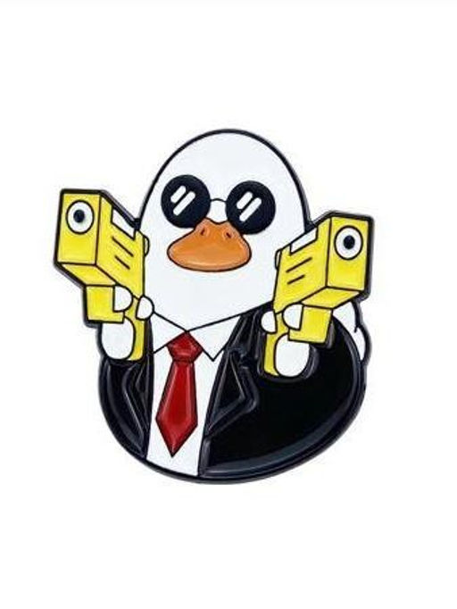 Значок металлический iLikeGift "Duck 007"