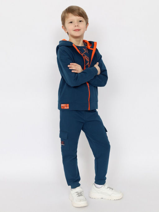CRB wear/CSKB 70459-39-391 Брюки для мальчика,индиго/Ex.Cherubino  фото 4