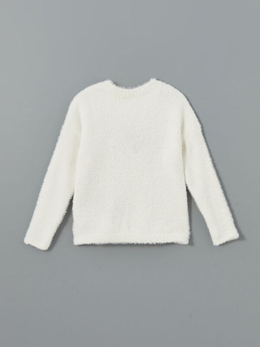 Bisiklet Yaka K?z ?ocuk Triko Kazak - Waikiki фото 2