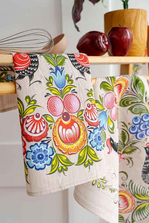 Полотенце кухонное Роспись - Натали фото 7