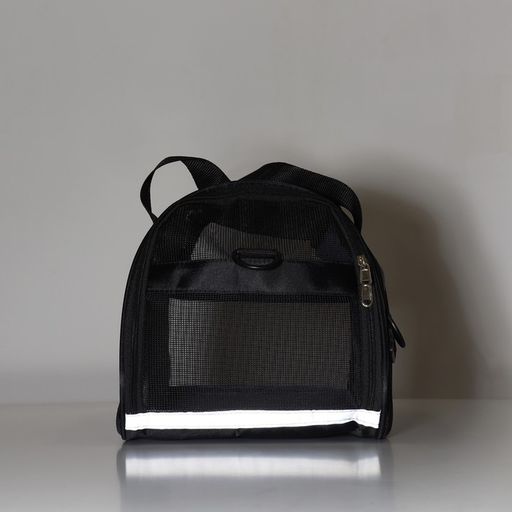 Сумка-переноска сетчатая, 48 х 26 х 31 см, черная - Пижон фото 14