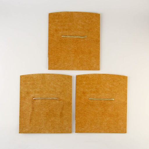 Набор пакетов—коробок «крафтовых», 23 × 18 × 11 см