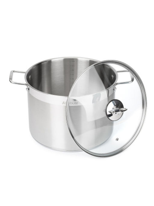 Кастрюля со стеклянной крышкой MASTER CHEF 12.0л 28х20см - Attribute фото 7