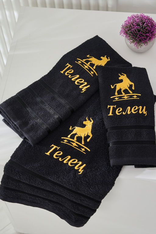 14418/10 Знаки зодиака полотенце махровое плотность 350гр