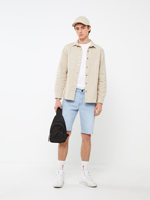 Slim Fit Erkek Jean ?ort