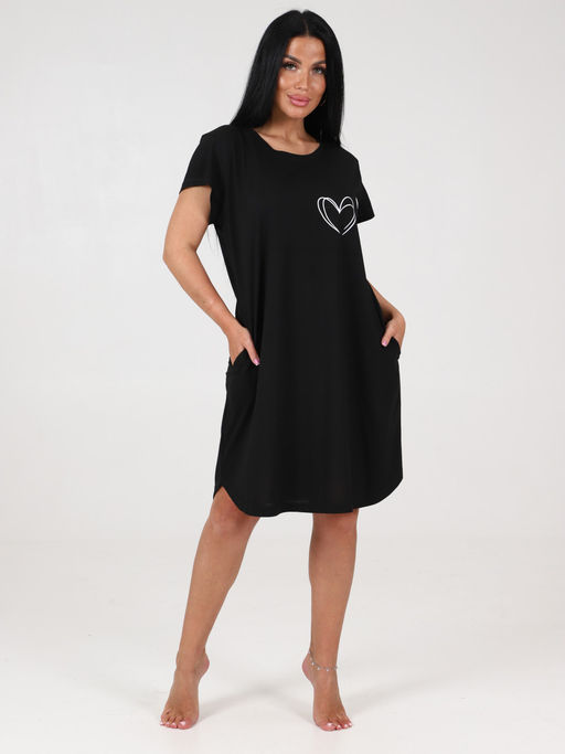 67- Туника (Черный) - А-дина фото 4