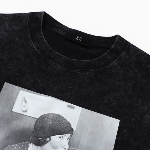 Футболка мужская MIST «Пивко» из вареного хлопка, черный, р-р L