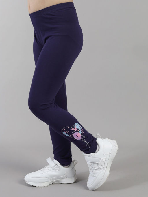 CRB wear / CSKG 70547-41-432 Брюки модель легинсы для девочки,темно-синий/Ex.Cherubino