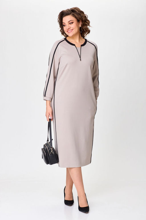 Платье Aira Style 24411А-Р Песочный