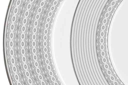 Обеденный сервиз Сильвер, 6 персон, 27 предметов - Anna lafarg emily фото 24