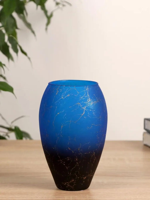 Ваза Ст 24см Клавдия Паутинка-3 большая 2701522112 (286612) /DANIKS/  фото 3