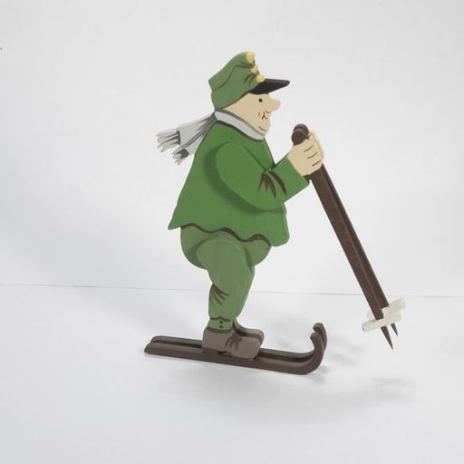 Елочная игрушка - Швейк на лыжах 6017 - Idh фото 4