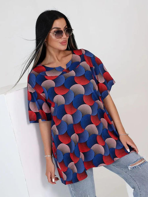 Туника женская Круги 009