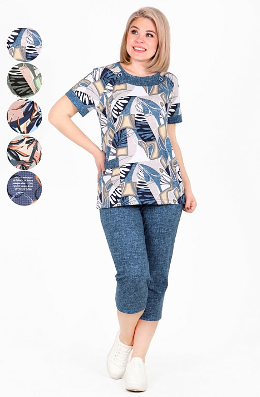 Костюм Виола К-368 (46-64) кулирка