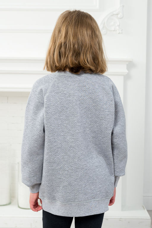 Свитшот детский из капитония серый - Амадэль фото 7