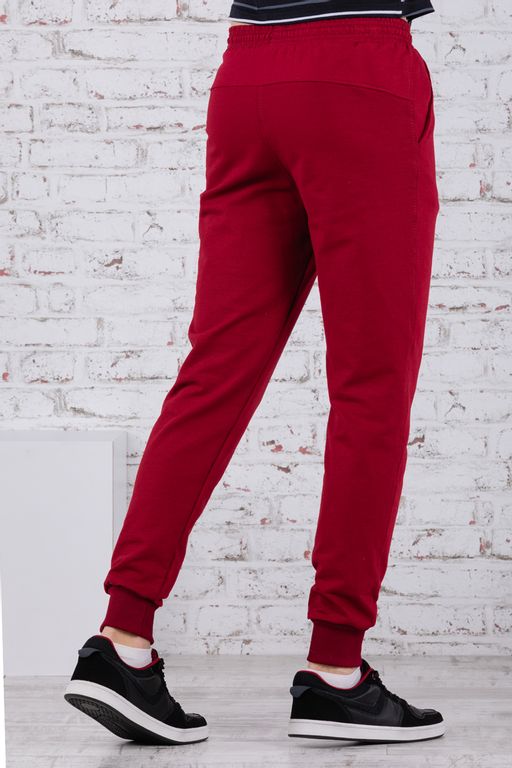 Брюки спортивные 
 3.MM053B-красный