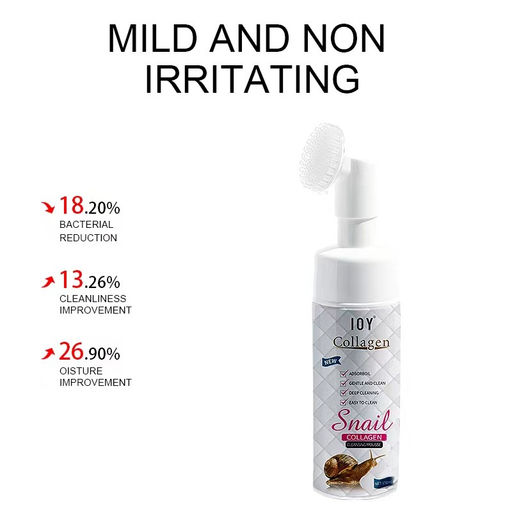 Пенка-мусс для умывания с муцином улитки и коллагеном , 150мл МЯТАЯ УПАКОВКА - Sadoer фото 5