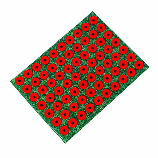 Аппликатор "Кузнецова - Любимой маме", 70 колючек, плёнка, 23×32 см, жёлтый