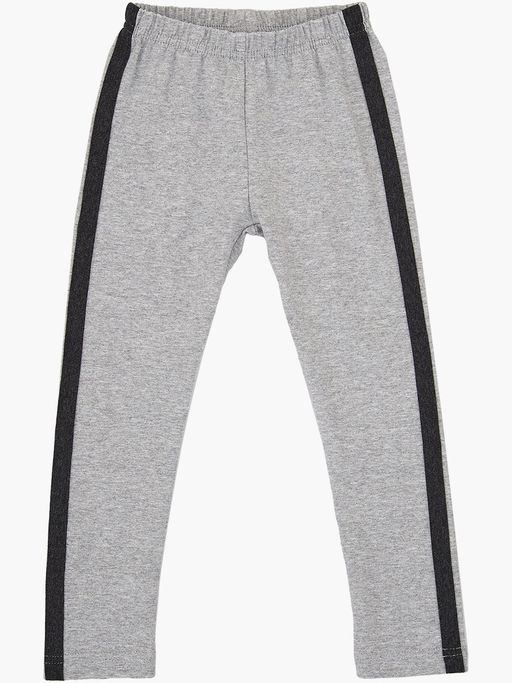 Бриджи (лосины) с лампасом UD 3728 серый - Mini maxi фото 5