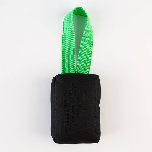 Игрушка-кусалка кубик, черная, 12 х 8 х 4 см - Пушистое счастье фото 3