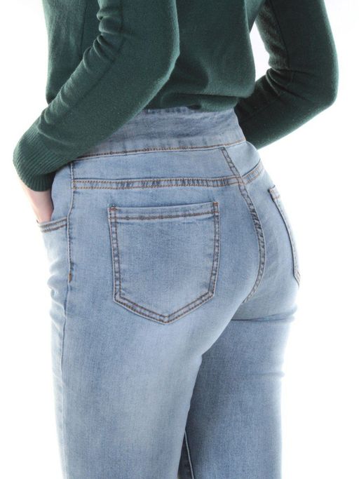 0012 Джинсы женские зауженные YTD JEANS - Фабричный китай фото 7