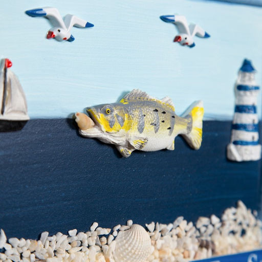 Настенный календарь вечный Морской стиль, дерево, 5628 см - Simaland фото 5