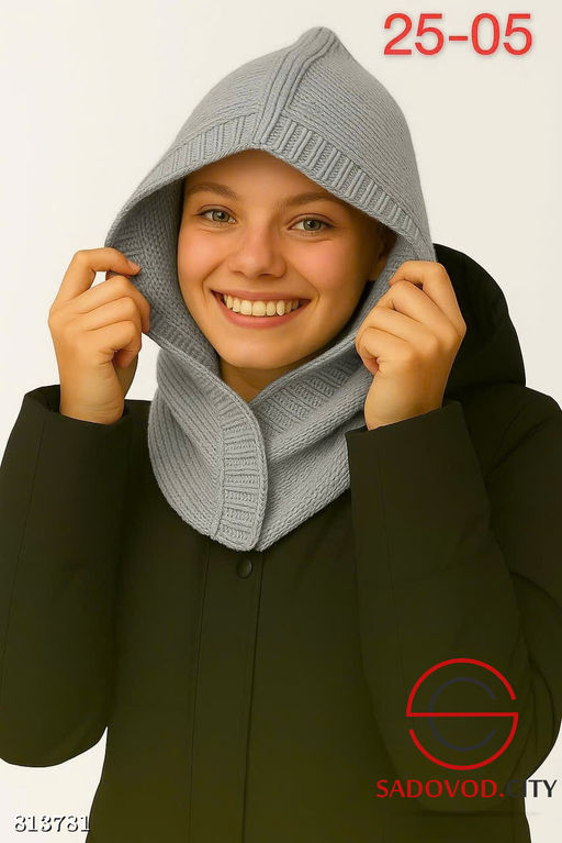 Шапка детская на флисе внутри - Bruno фото 7