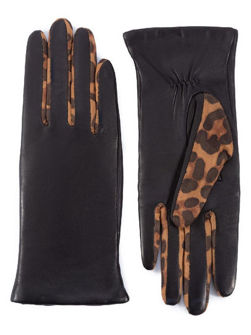 Перчатки женские ш+каш. IS00146 black/ocean - Eleganzza фото 12