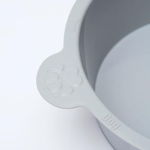 Цена за 2 шт. Миска для собак, круглая, 3 л, микс цветов - Пижон фото 2