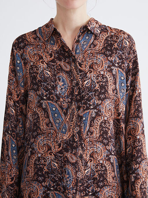 Desenli Kad?n G?mlek Tunik