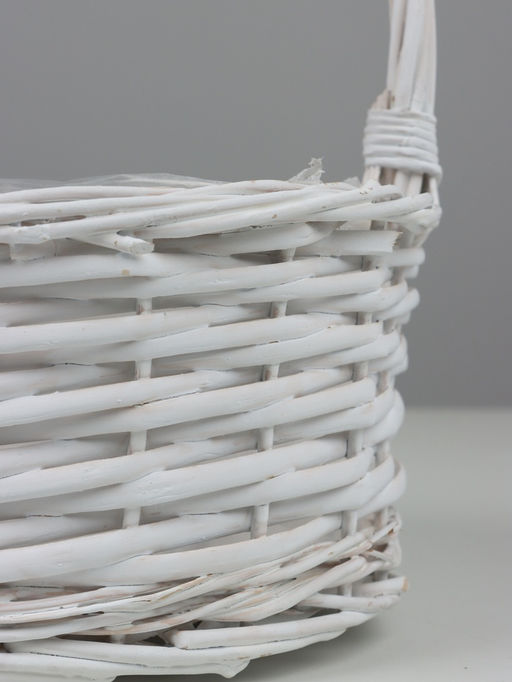 Корзина плетёная Dayton, ива, белый