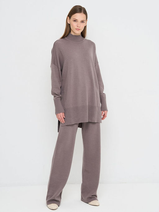 Брюки женские 9242-95010L. 397 титаниум