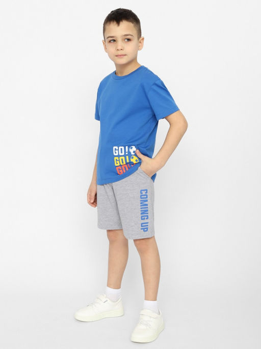 CRB wear/CSKB 63657-42 Футболка для мальчика,синий/Ex.Cherubino фото 3