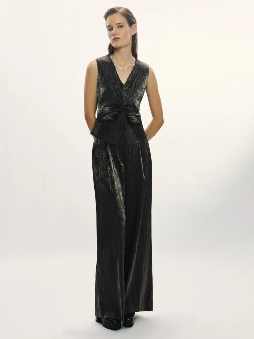 Прямые брюки с содержанием вискозы / Zarina