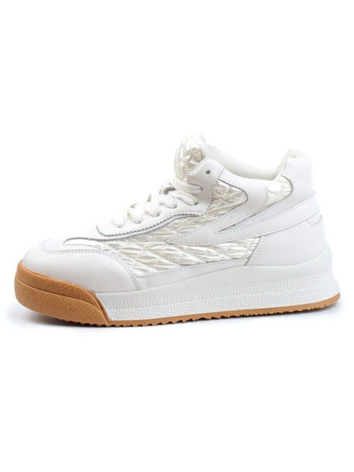 04-P48-2Z MILK WHITE Ботинки зимние женские (искусственная кожа и шерсть)