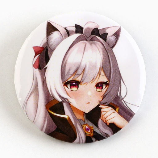 Цена за 10 шт. Значки закатные Аниме девочки, 38 мм, МИКС