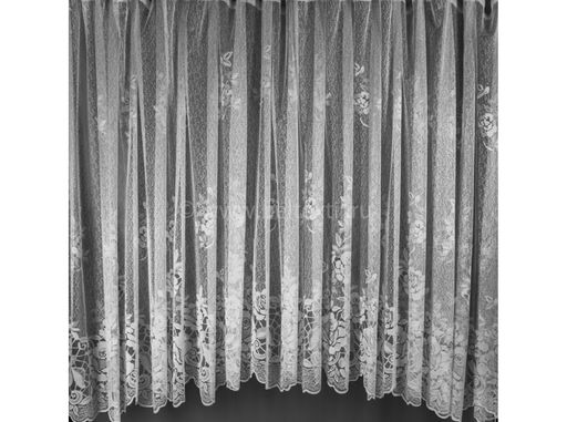 М119 ЗАНАВЕСКА ДЛЯ КУХНИ белый 5.30 м*1.65 м