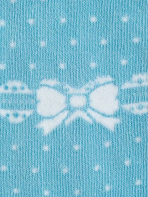 OMSA kids Collant 12Р32-3 с рисунком (бантики) - Blu Сhiaro  фото 3