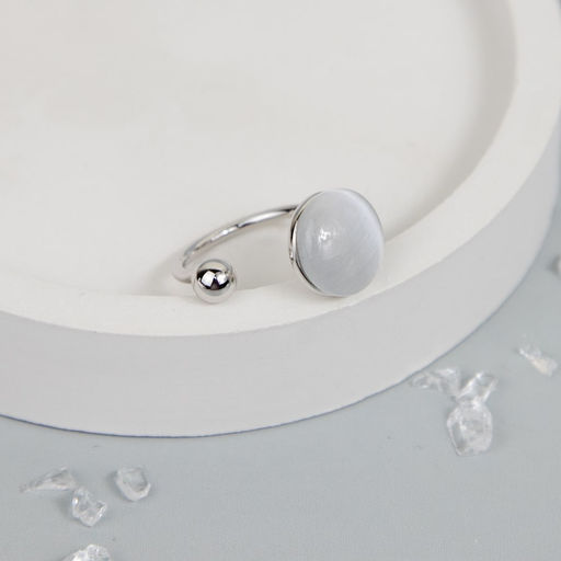 Кольцо Арт. 33-0047-W - MyGemma фото 2