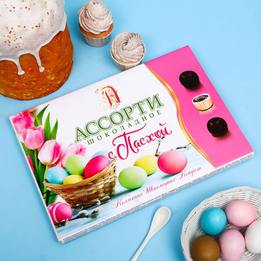 Набор шоколадных конфет С Пасхой, 210 г - Simaland фото 4