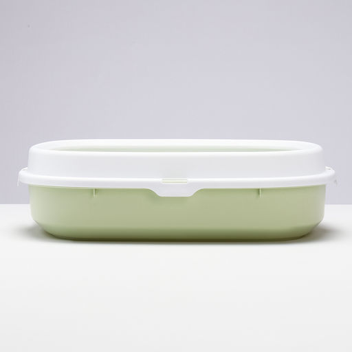 Туалет с бортом 40×34×11 см, зелёный