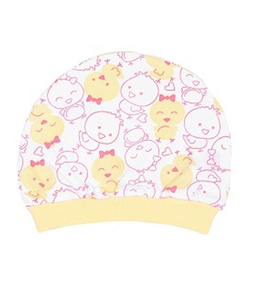 CRB wear / CAN 8121 Шапочка, розовый цыплята/Ex.Cherubino