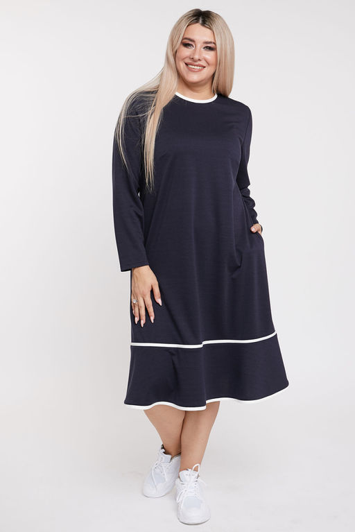 Платье Luxury Moda 1099 синий