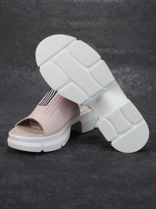 08-PED123-2 PINK Босоножки женские (натуральная кожа)